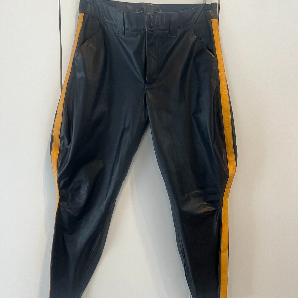 Northbound Leather Police Jodhpurs Blue Yellow North Bound